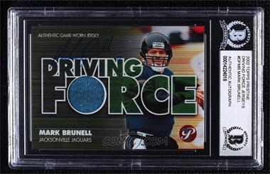 2002 Topps Pristine - Driving Force #DF-MB - Mark Brunell [BAS BGS Authentic]