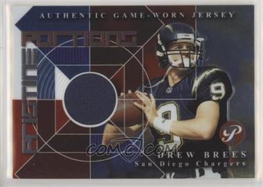 2002 Topps Pristine - Portions #PPR-DB - Drew Brees