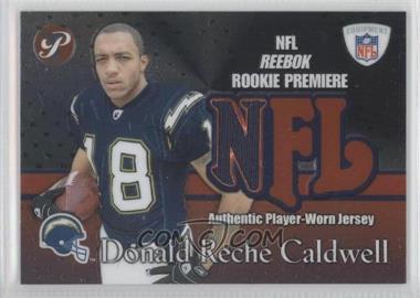 2002 Topps Pristine - Rookie Premiere Relics #RPR-DC - Donald Reche Caldwell