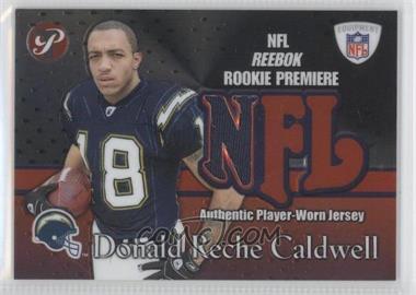 2002 Topps Pristine - Rookie Premiere Relics #RPR-DC - Donald Reche Caldwell