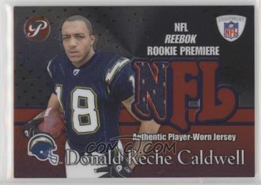 2002 Topps Pristine - Rookie Premiere Relics #RPR-DC - Donald Reche Caldwell