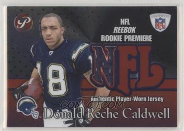 2002 Topps Pristine - Rookie Premiere Relics #RPR-DC - Donald Reche Caldwell
