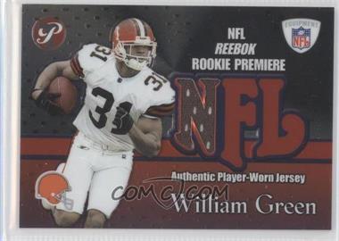 2002 Topps Pristine - Rookie Premiere Relics #RPR-WG - William Green