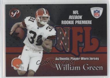 2002 Topps Pristine - Rookie Premiere Relics #RPR-WG - William Green