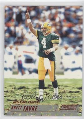 2002 Topps Stadium Club - [Base] - Super Bowl Predictor Red #125 - Brett Favre /29