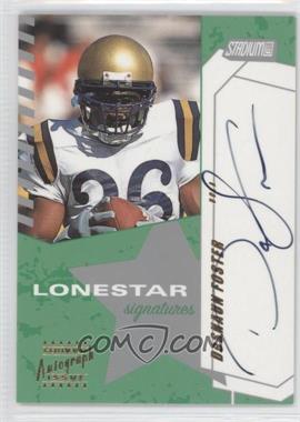 2002 Topps Stadium Club - Lonestar Signatures #LS-DF - DeShaun Foster