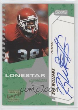 2002 Topps Stadium Club - Lonestar Signatures #LS-RW - roy williams