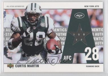 2002 UD Authentics - All-Star Authentics #AA-CM - Curtis Martin