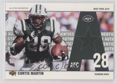 2002 UD Authentics - All-Star Authentics #AA-CM - Curtis Martin