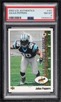 Julius Peppers [PSA 8 NM‑MT] #/1,000