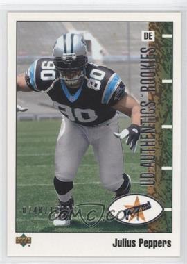 2002 UD Authentics - [Base] #101 - Julius Peppers /1000