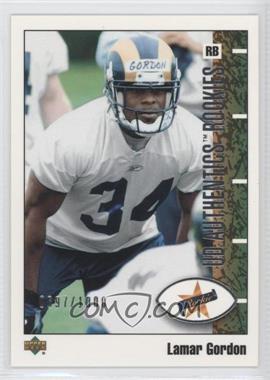 2002 UD Authentics - [Base] #134 - Lamar Gordon /1000