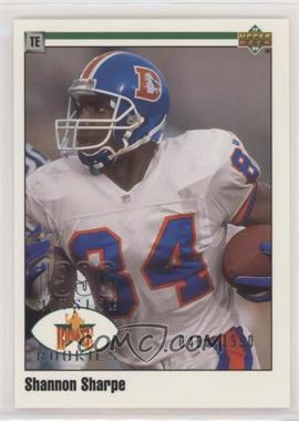 2002 UD Authentics - [Base] #148 - Shannon Sharpe /1990