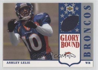 2002 UD Authentics - Glory Bound Jerseys #GBJ-AL - Ashley Lelie