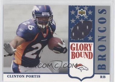 2002 UD Authentics - Glory Bound Jerseys #GBJ-CP - Clinton Portis