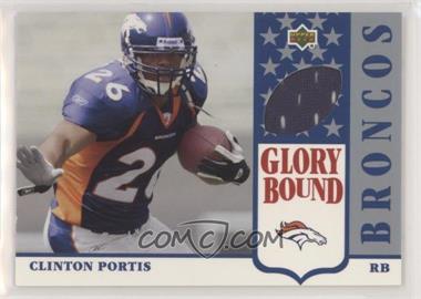 2002 UD Authentics - Glory Bound Jerseys #GBJ-CP - Clinton Portis