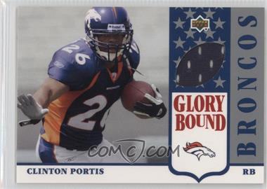 2002 UD Authentics - Glory Bound Jerseys #GBJ-CP - Clinton Portis