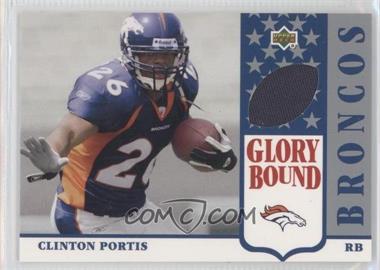 2002 UD Authentics - Glory Bound Jerseys #GBJ-CP - Clinton Portis