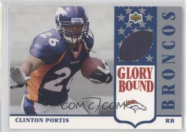 2002 UD Authentics - Glory Bound Jerseys #GBJ-CP - Clinton Portis