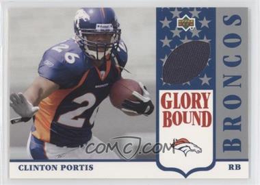 2002 UD Authentics - Glory Bound Jerseys #GBJ-CP - Clinton Portis