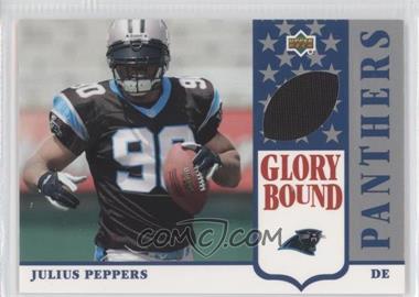 2002 UD Authentics - Glory Bound Jerseys #GBJ-JP - Julius Peppers