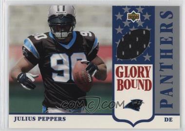 2002 UD Authentics - Glory Bound Jerseys #GBJ-JP - Julius Peppers