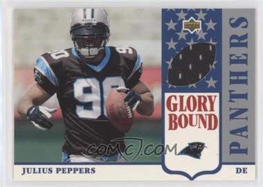 2002 UD Authentics - Glory Bound Jerseys #GBJ-JP - Julius Peppers
