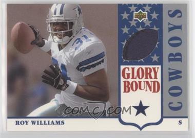 2002 UD Authentics - Glory Bound Jerseys #GBJ-RW - Roy Williams