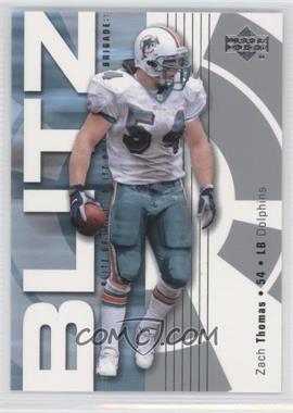 2002 Upper Deck - Blitz Brigade #BB-4 - Zach Thomas