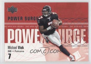 2002 Upper Deck - Power Surge #PS-1 - Michael Vick