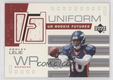 2002 Upper Deck - Rookie Futures Uniform #RF-AL - Ashley Lelie