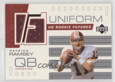 2002 Upper Deck - Rookie Futures Uniform #RF-PR - Patrick Ramsey