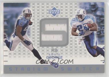 2002 Upper Deck - Stadium Swatch #SS-EG - Eddie George