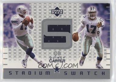 2002 Upper Deck - Stadium Swatch #SS-QC - Quincy Carter