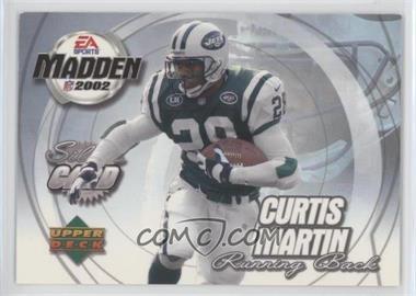 2002 Upper Deck EA Sports Madden 2002 - [Base] - Silver #18 - Curtis Martin