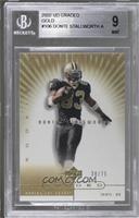 Making the Grade - Donte Stallworth [BGS 9 MINT] #/75