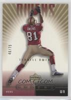 Terrell Owens #/75