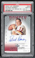 Making the Grade - Patrick Ramsey [PSA 9 MINT] #/250