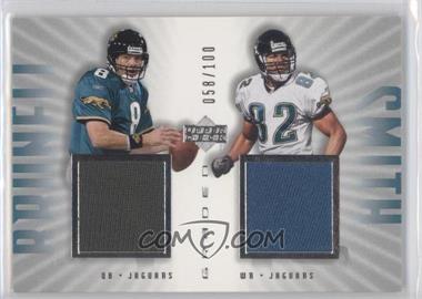 2002 Upper Deck Graded - Dual Game Jersey #BS-100 - Mark Brunell, Jimmy Smith /100