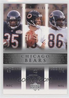 2002 Upper Deck Honor Roll - [Base] #65 - Triple Threat - Anthony Thomas, Jim Miller, Marty Booker