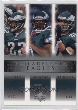 2002 Upper Deck Honor Roll - [Base] #82 - Triple Threat - Duce Staley, Donovan McNabb, James Thrash