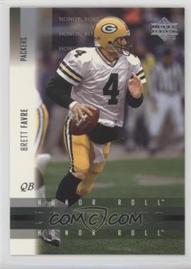 2002 Upper Deck Honor Roll - Dean's List Quarterbacks #DLQ-4 - Brett Favre