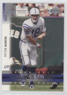 2002 Upper Deck Honor Roll - Dean's List Quarterbacks #DLQ-5 - Peyton Manning