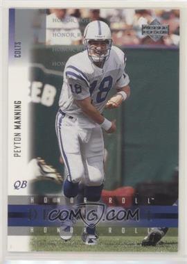 2002 Upper Deck Honor Roll - Dean's List Quarterbacks #DLQ-5 - Peyton Manning