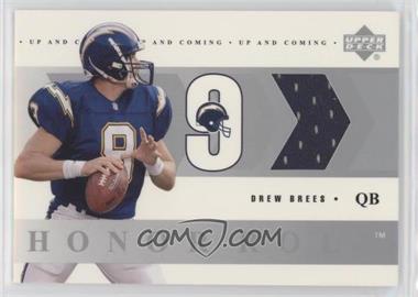 2002 Upper Deck Honor Roll - Up and Coming #UC-BR - Drew Brees [EX to NM]