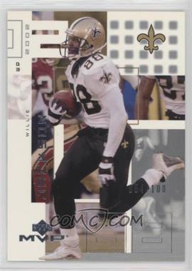 2002 Upper Deck MVP - [Base] - Silver #144 - Willie Jackson /100