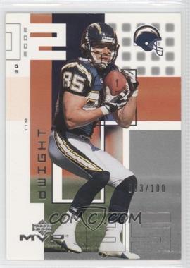 2002 Upper Deck MVP - [Base] - Silver #193 - Tim Dwight /100