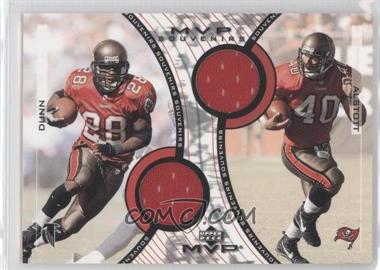 2002 Upper Deck MVP - Souvenirs Dual #SD-DA - Warrick Dunn, Mike Alstott