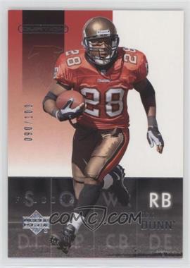 2002 Upper Deck Ovation - [Base] - Silver #3 - Warrick Dunn /100