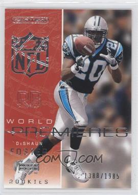 2002 Upper Deck Ovation - [Base] #100 - World Premieres - DeShaun Foster /1985